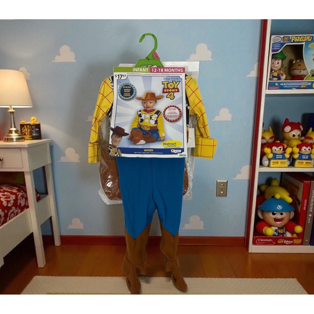 Disney Pixar Toy Story 4 Woody Halloween Costume Baby 12-18 Month